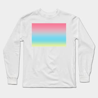 Genderflux Pride Flag Gradient Long Sleeve T-Shirt